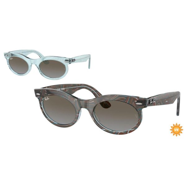 LENTE RAY-BAN RB2242 53 138596 WAYFARER OVAL