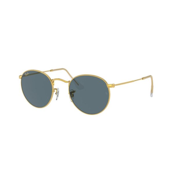 LENTE RAYBAN RB3447 50 9196R5 REDONDO METAL