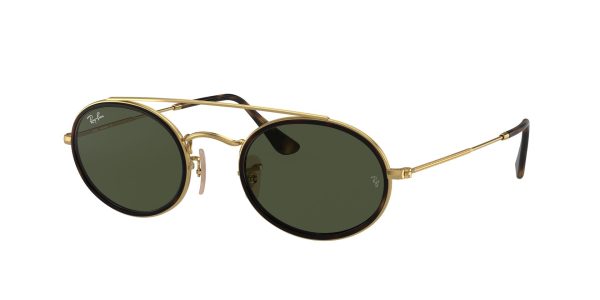 LENTE RAYBAN RB3847N 52 912131 REDONDO DOUBLE BRIGE