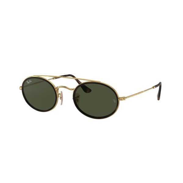LENTE RAYBAN RB3847N 52 912131 REDONDO DOUBLE BRIGE