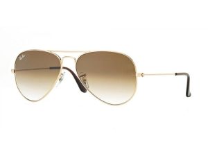 LENTE RAY-BAN RB3025 55 001/51 AVIATOR LARGE METAL