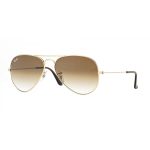 LENTE RAY-BAN RB3025 58 001/51 AVIATOR LARGE METAL